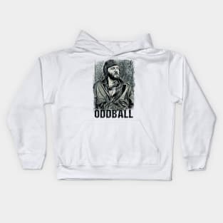 Oddball Vintage Portrait Kids Hoodie